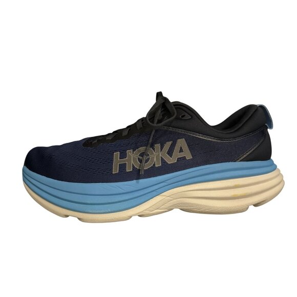 Hoka One One Bondi 8 Men's Running Shoe Sneaker 1123202, Size 10D WORN ONCE - Picture 5 of 10